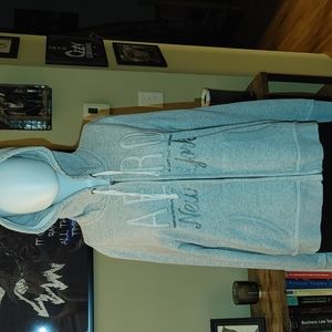 Grey Aeropostale zip-up hoodie